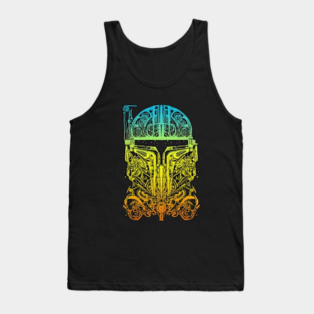 Boba Tech Tank Top by kharmazero